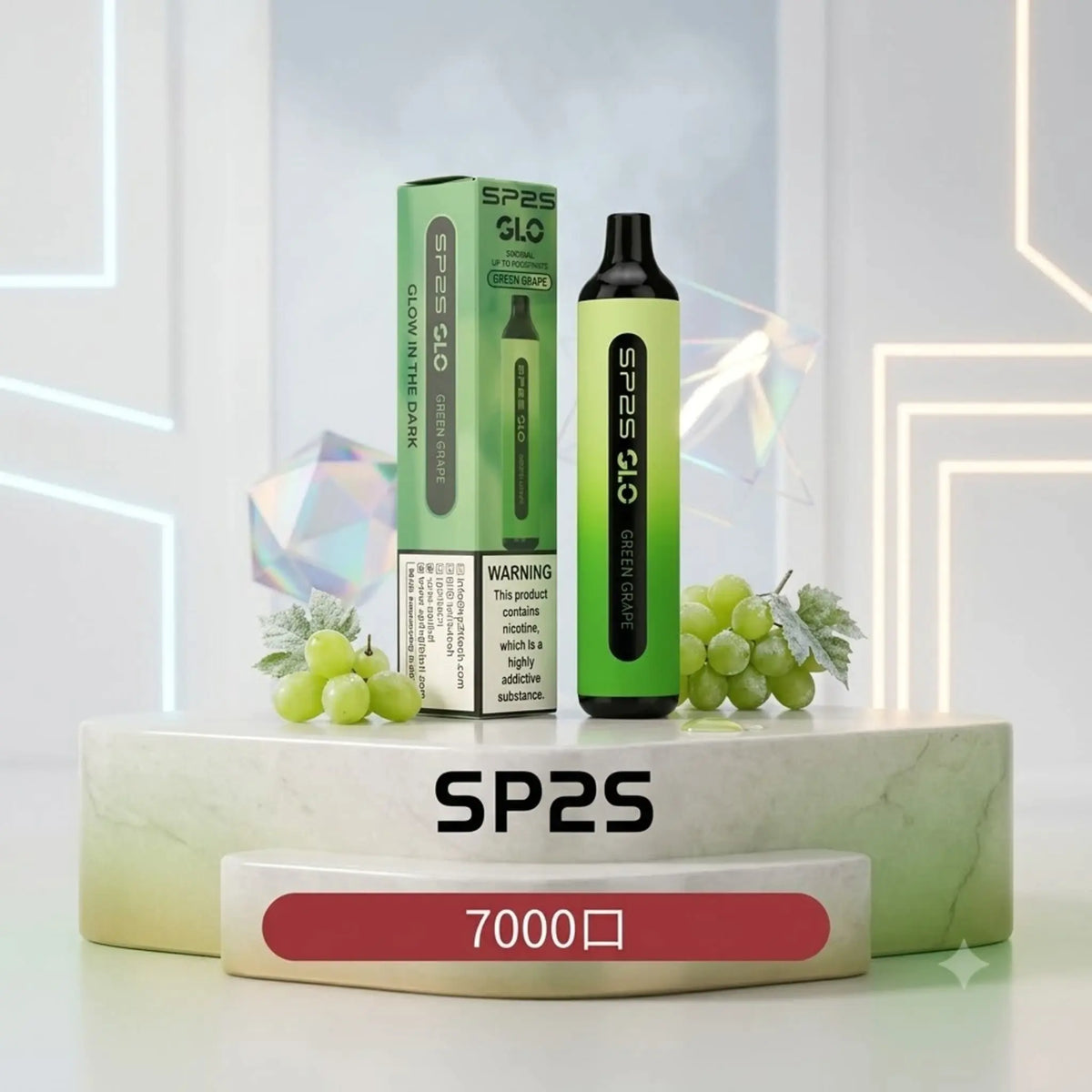 SP2S 7000口一次性電子煙|SP2 思博瑞7000口拋棄式| 15種口味 | 8ml煙油-可充電 | 台灣現貨速發